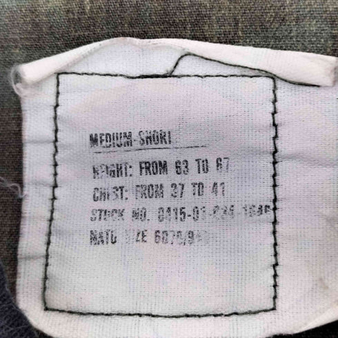 ユーエスアーミー U.S. ARMY ウッドランドカモ ミリタリージャケット メンズ  MEDIUM-SHORT